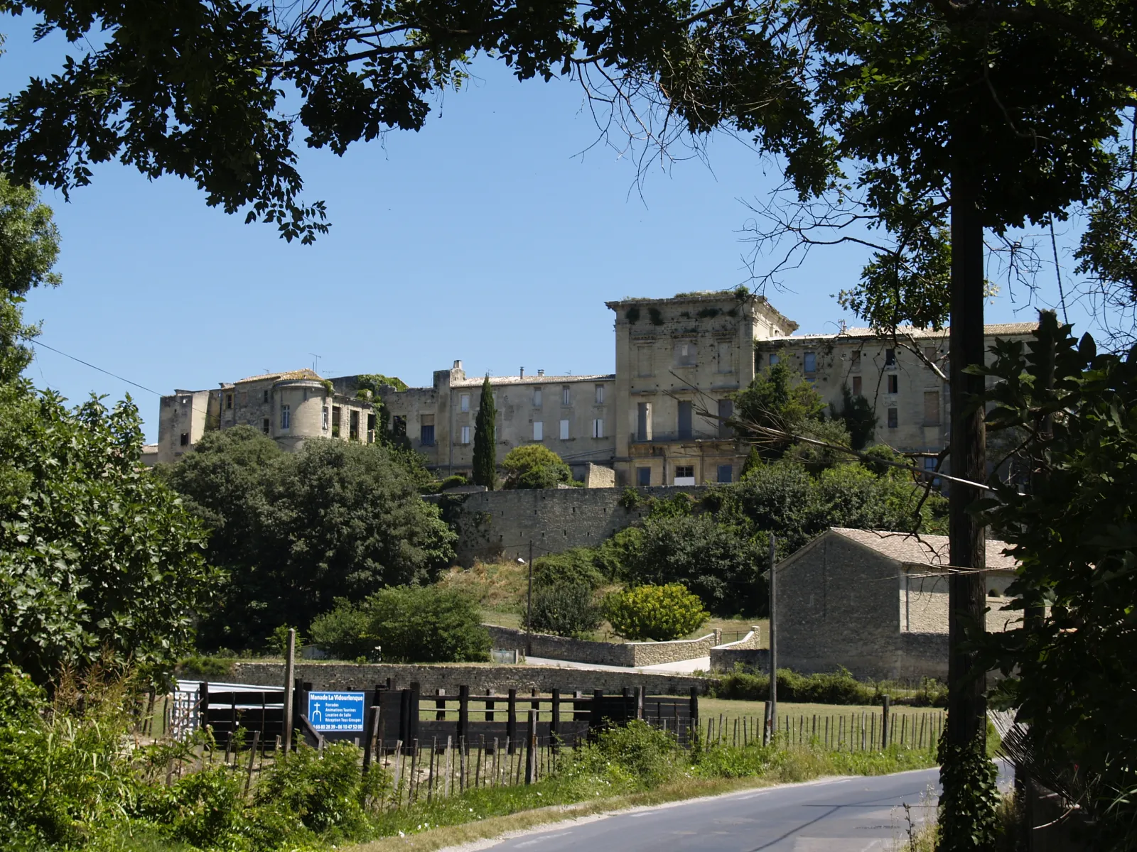 Vue de Aubais, Gard
