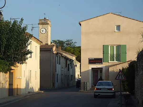 Clocher du temple d'Aubord