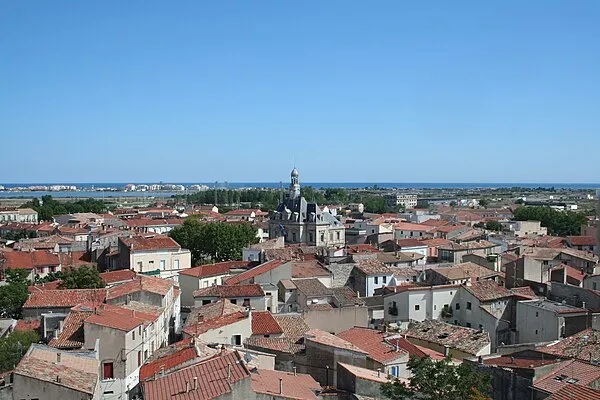 Mairie de Frontignan vue depuis le clocher