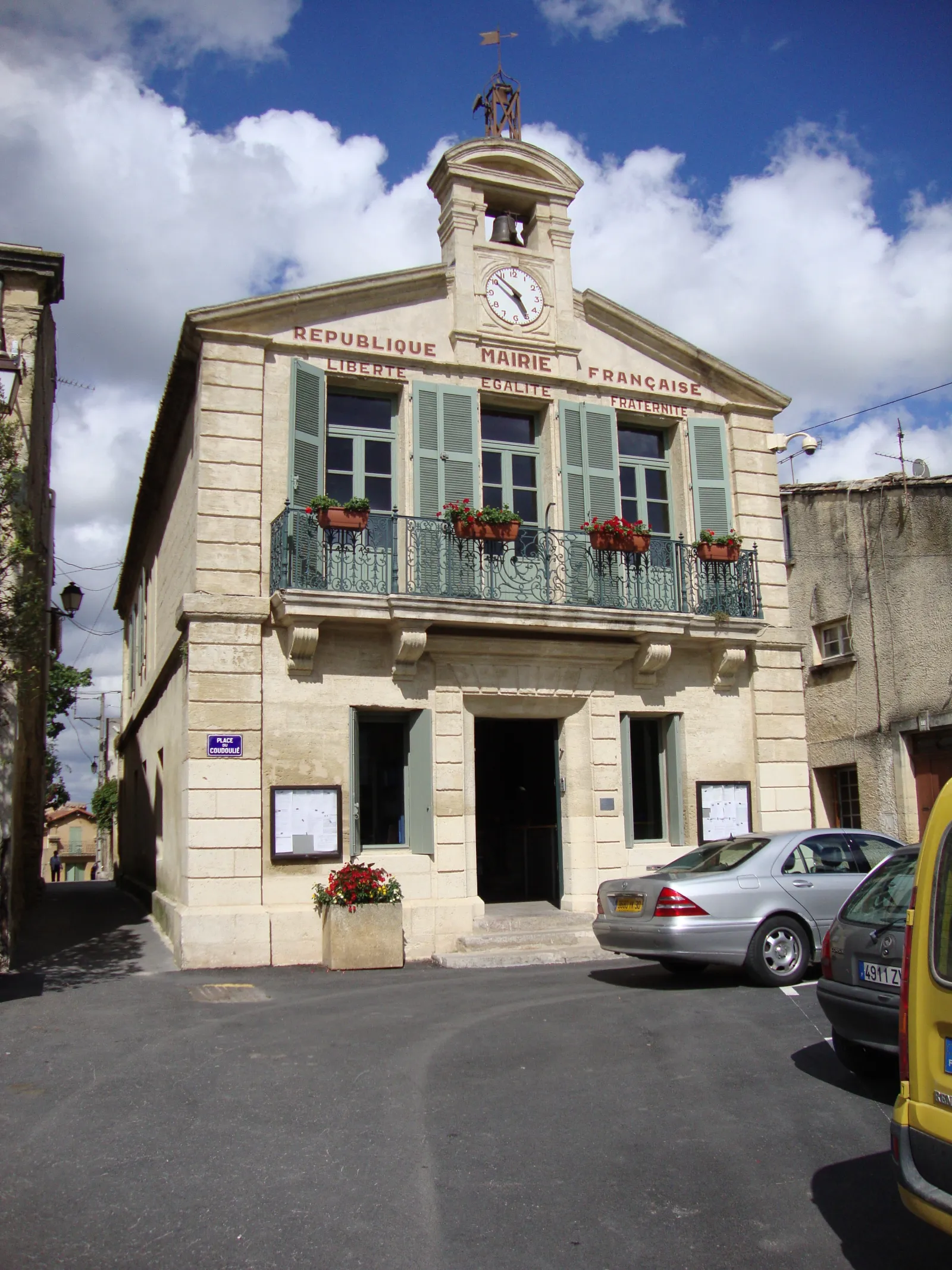 Vue de Gallargues-le-Montueux, Gard