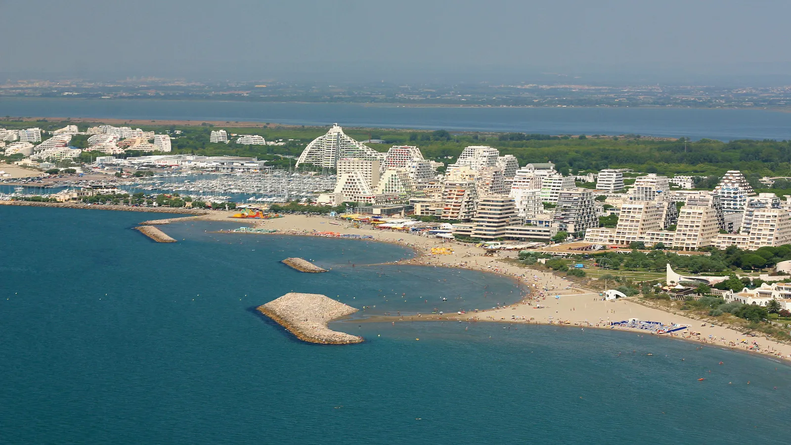 Vue de La Grande-Motte, Hérault