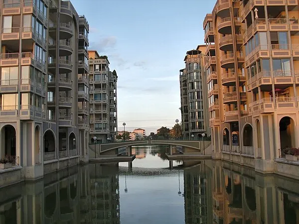 Le quartier de Port-Ariane à Lattes
