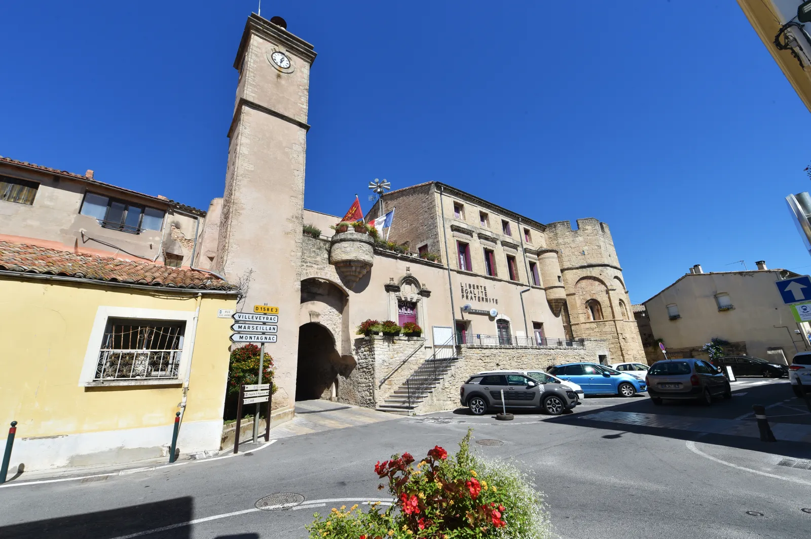 Vue de Loupian, Hérault