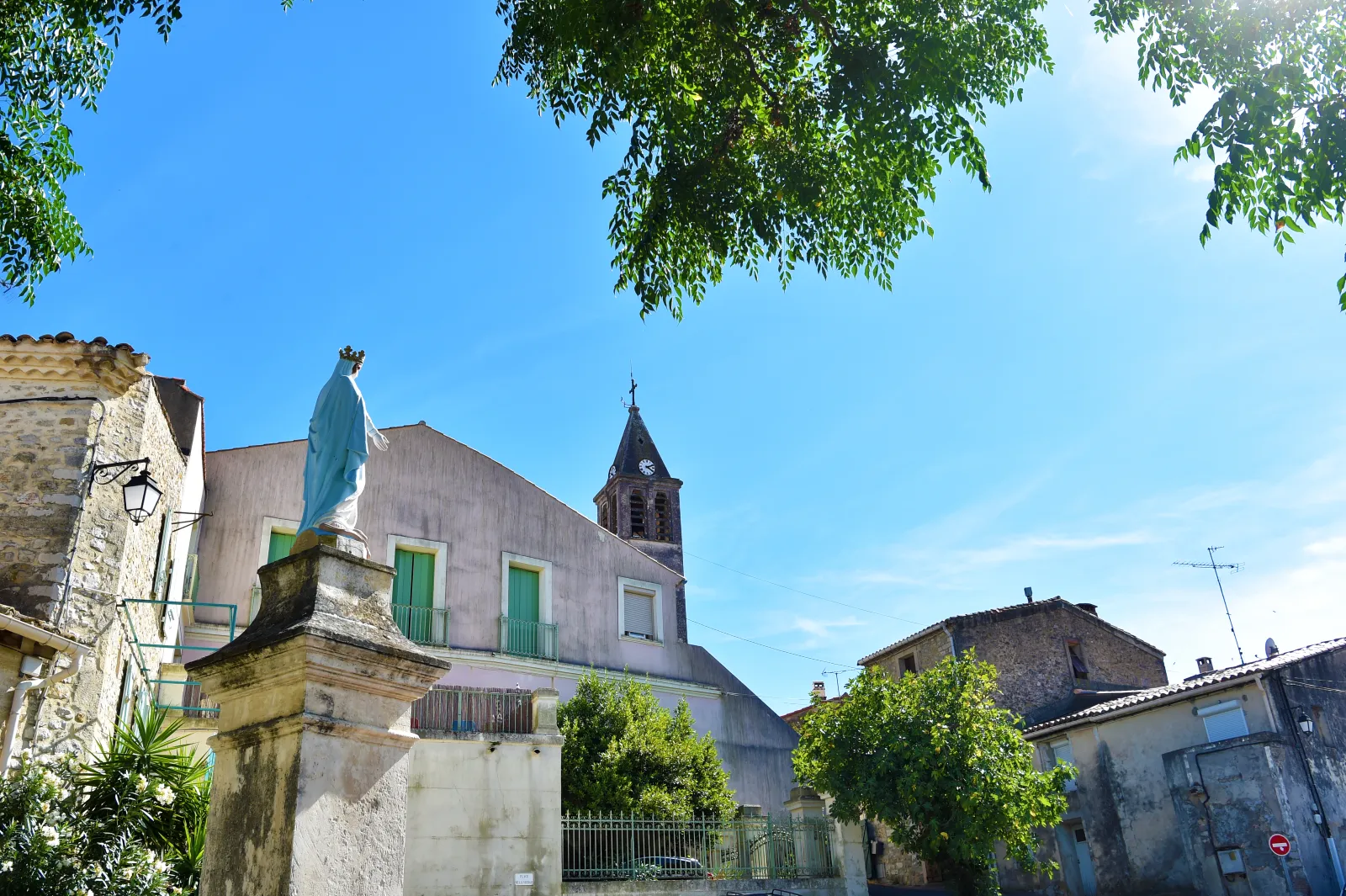 Vue de Murviel-lès-Montpellier, Hérault