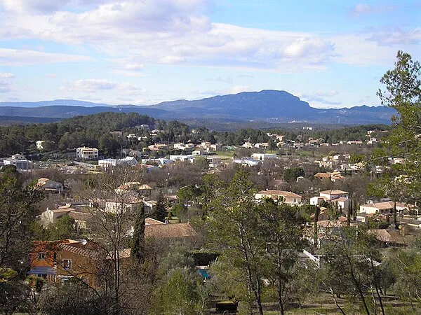 Vue de Prades-le-Lez côté est