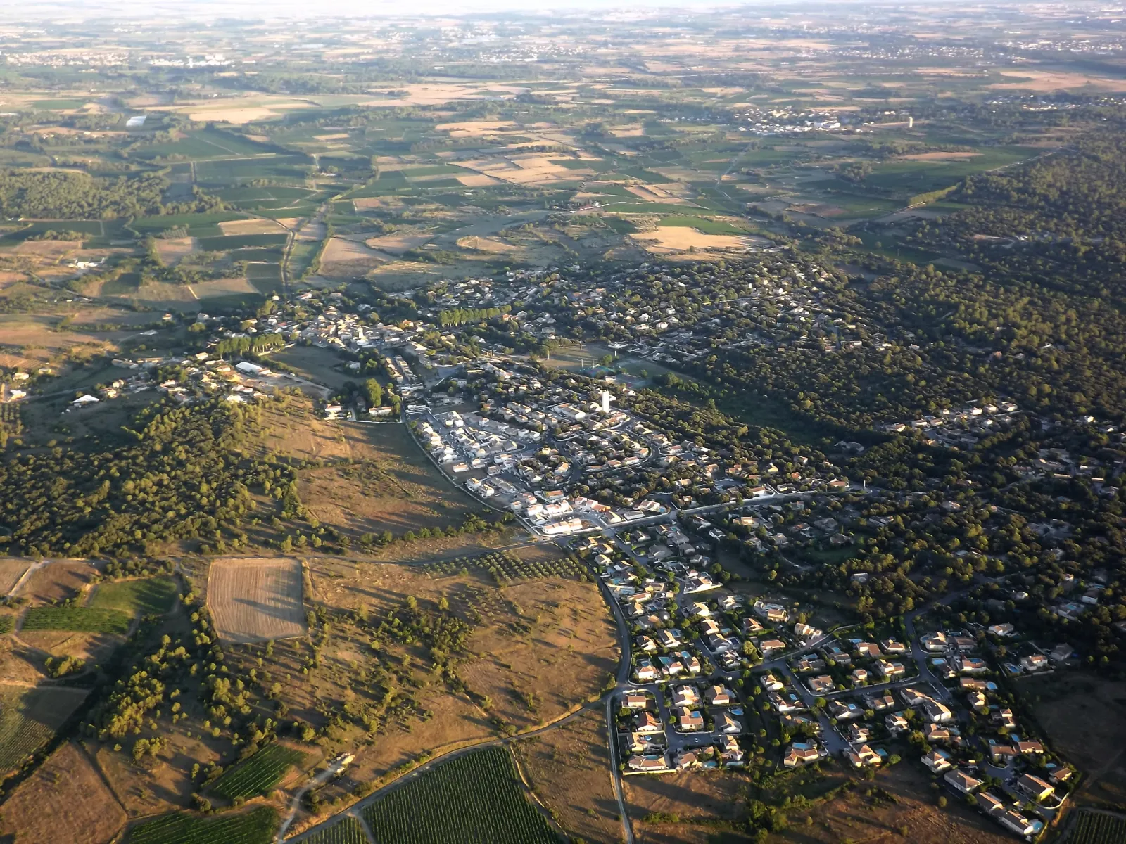 Vue de Restinclières, Hérault