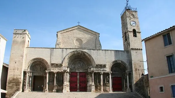 Portail occidental de l'abbatiale de Saint-Gilles-du-Gard