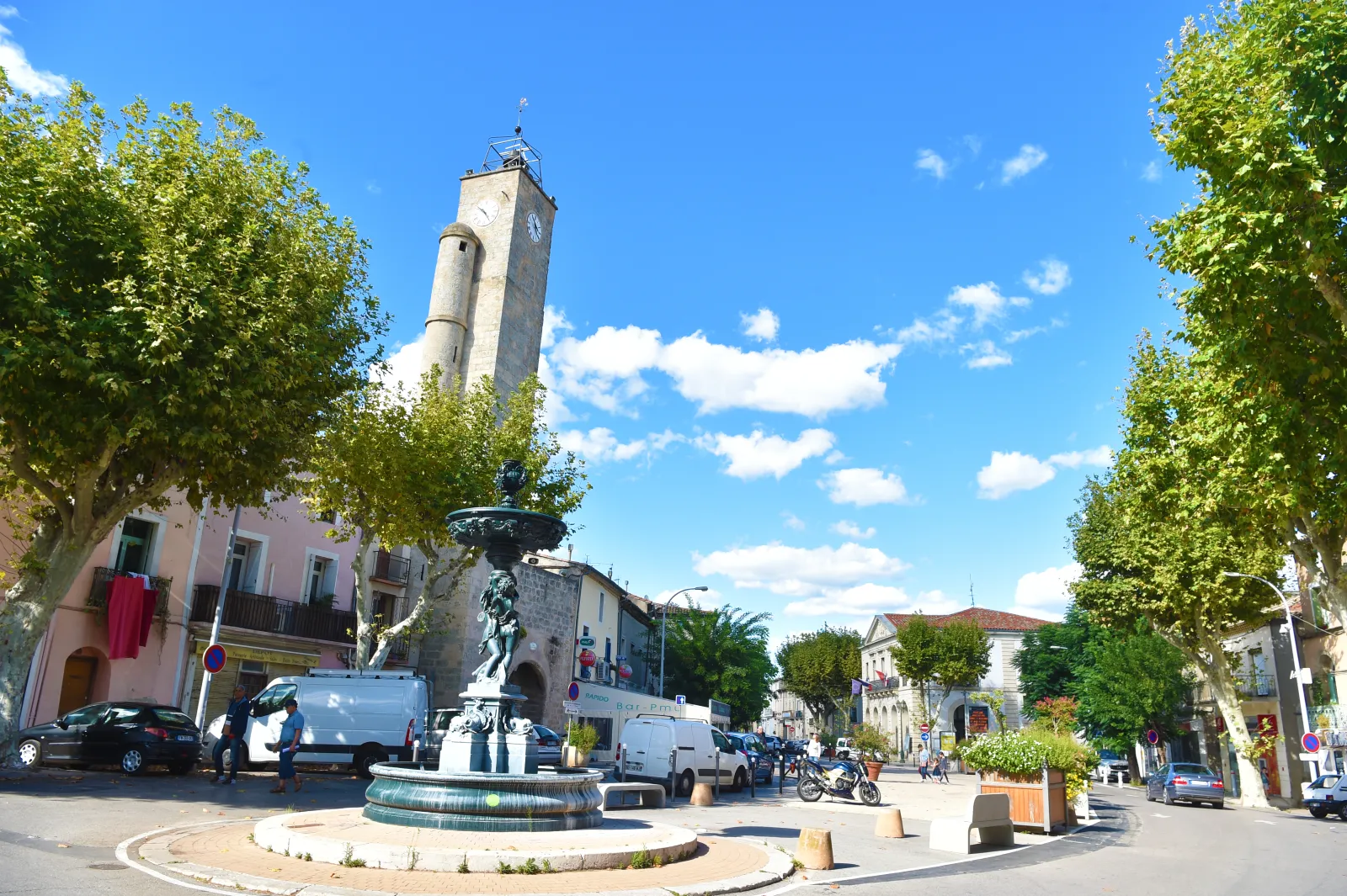Vue de Saint-Paul-et-Valmalle, Hérault