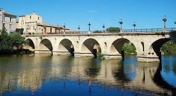 Pont romain (Pont Tibère) de Sommières